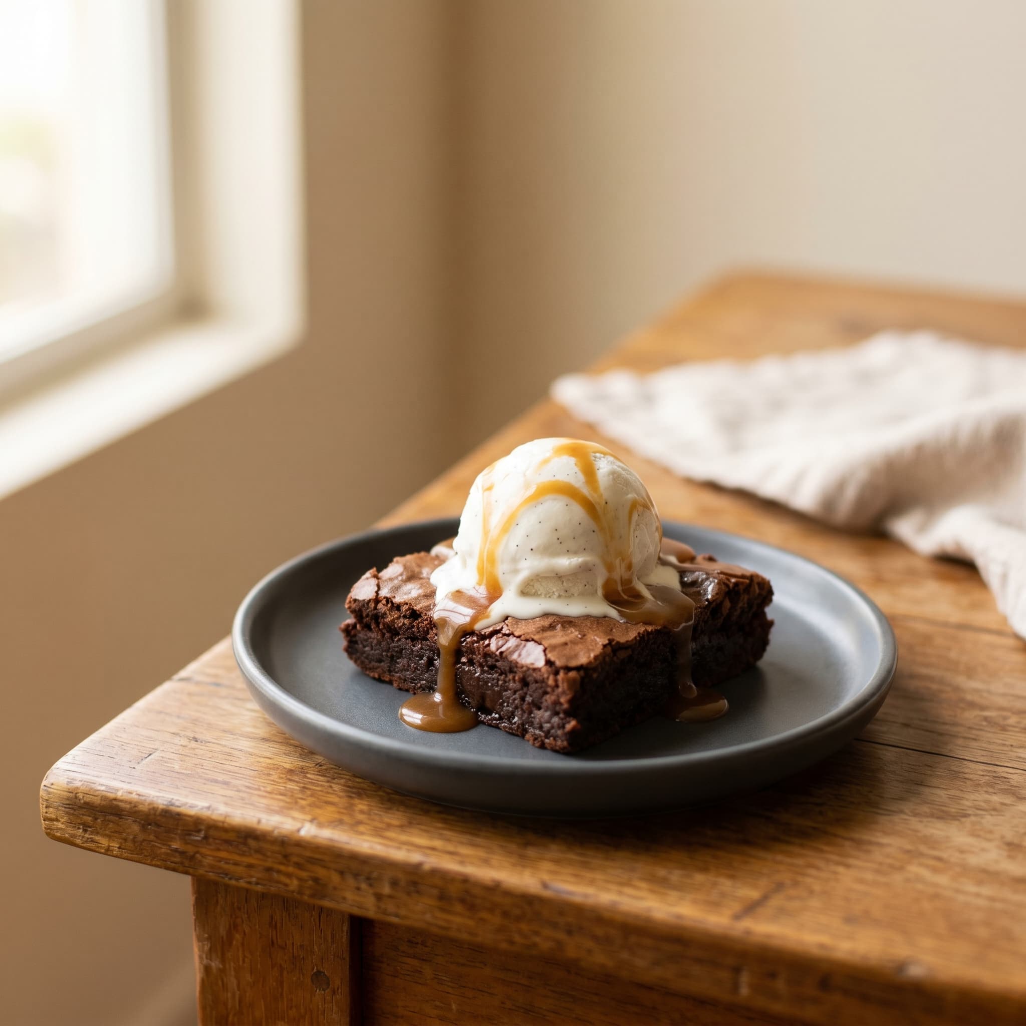 Brownie tibio
